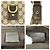 Borsa a Spalla Gucci Abbey GG Canvas Marrone - vista 4