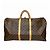 Borsa Boston Louis Vuitton Keepall in Tela Monogram Metallico Bronzo - vista 2