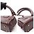 Borsa a mano in pelle Loewe Amazona Marrone - vista 9