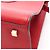 Mini Iside Valextra Borsa a tracolla 2way in pelle Rosso - vista 7