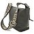 Borsa a tracolla piccola Cubi in pelle Loewe Grigio - vista 2