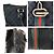 Gucci GG Canvas Leder Tote Bag Schwarz - Ansicht 5