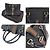 Gucci GG Canvas Leder Tote Bag Schwarz - Ansicht 6