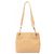 Borsa Tote CHANEL Coco Mark in pelle di vitello granulata Marrone Beige
