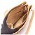 Borsa Tote CHANEL Coco Mark in pelle di vitello granulata Marrone Beige - vista 3
