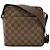 Louis Vuitton Damier Schultertasche Braun
