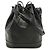 Borsa Bucket Epi Louis Vuitton Nero