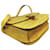 Classic Box Céline Celine Classic Medium Coccodrillo Giallo  - vista 6