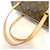 Borsa Louis Vuitton Monogram Marrone - vista 5