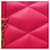 Yves Saint Laurent Sac à bandoulière en cuir LE57 Saint Laurent Paris Rose  - vue 7