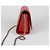 16 Céline Box Schultertasche mit kleiner Kette Rot - Ansicht 6