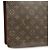 Borsa Louis Vuitton Monogram Monceau 28 Marrone - vista 9