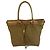 Sac cabas Prada Jacquard Tessuto Nylon Vert