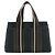 Hermès Hermes Troca HorizontalPM Canvas Leather Tote Bag Schwarz