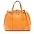 Borsa a mano 2way in pelle Nice di GUCCI Arancione