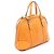 Borsa a mano 2way in pelle Nice di GUCCI Arancione - vista 2