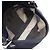 Borsa a tracolla Fendi Mamma Baguette in tela e pelle Blu - vista 3