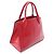 Borsa a 2 vie in pelle Saffiano monocromatica Prada Rosso - vista 2