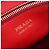 Borsa a 2 vie in pelle Saffiano monocromatica Prada Rosso - vista 4