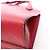 Borsa a 2 vie in pelle Saffiano monocromatica Prada Rosso - vista 8