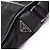 Borsa a tracolla PRADA VIAGGIO in nylon e pelle Saffiano Nero - vista 5