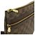 Bolsa de ombro Louis Vuitton Damier Marrom - vista 6