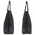 Borsa Tote Gucci GG Canvas e Pelle Nero - vista 7