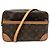 Borsa a tracolla Louis Vuitton Trocadero Monogram Marrone