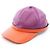 Cappellino in pelle bicolore Gucci Porpora