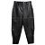 Calça afunilada com tachas Viamao em couro preto Isabel Marant