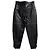 Calça afunilada com tachas Viamao em couro preto Isabel Marant - vista 2
