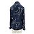 Autre Marque Camicia blu navy stampata - vista 2