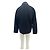 Calvin Klein Giacca in cotone nera con collo in pelle Nero - vista 2