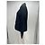 Calvin Klein Giacca in cotone nera con collo in pelle Nero - vista 3