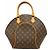Borsa Louis Vuitton Monogram Ellipse MM Marrone
