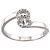 Anello Gucci GG Running Diamond Band - vista 2