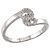 Anello Gucci GG Running Diamond Band - vista 6