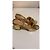 Gucci Sandali con tacco dorati GG Crystal D'oro - vista 2
