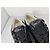Sneakers in pelle nera Jimmy Choo con accenti argentati Nero Argento - vista 4