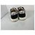 Sneakers in pelle nera Jimmy Choo con accenti argentati Nero Argento - vista 5