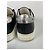 Sneakers in pelle nera Jimmy Choo con accenti argentati Nero Argento - vista 7