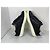 Sneakers in pelle nera Jimmy Choo con accenti argentati Nero Argento - vista 8