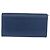 Chanel Lucky Clover Long Flap Wallet Leather Blue - view 2