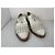 Zapatos Oxford de cuero blanco con flecos y tachuelas Burberry - vista 3