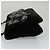 Chanel Camellia No.5 Chain Flap Velvet Large Nero - vista 4