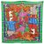 Hermès Hermes Carré 90 Seta multicolore 90 x 90