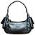 Borsa Hobo in pelle nera Miu Miu Nero