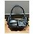 Borsa Hobo in pelle nera Miu Miu Nero - vista 10