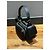 Borsa Hobo in pelle nera Miu Miu Nero - vista 8