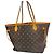 Tote Louis Vuitton Neverfull Monogram Canvas MM Marrone - vista 2